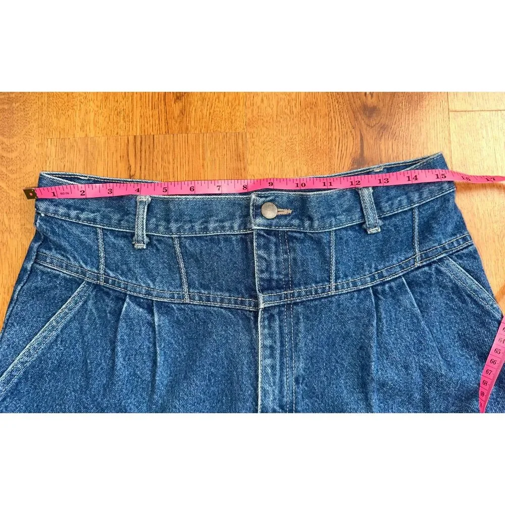 Vintage 70s Women's Denim, Natchez, Cut-off Jean Shorts,‎ Made in USA, High-rise